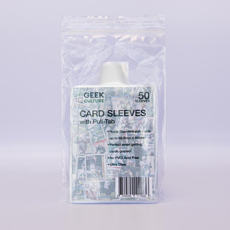 Geek Culture Card Sleeves with Pull-Tab Geek Culture Card Sleeves with Pull-Tab