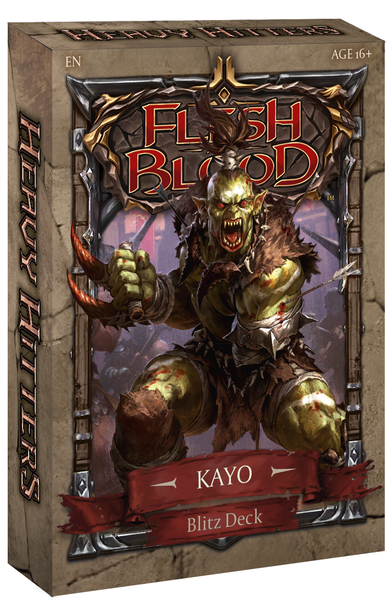 Flesh and Blood Heavy Hitters Blitz Decks