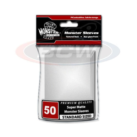 Monster Protectors Super Matte Sleeves - Standard