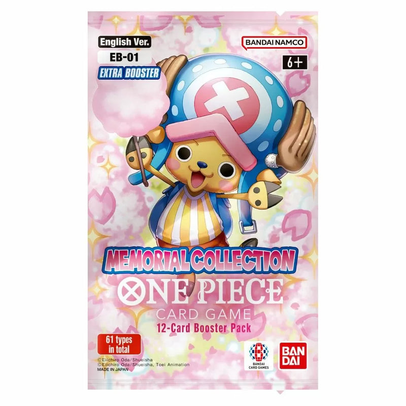 One Piece Card Game - Memorial Collection Extra Booster EB-01 - PRE-ORDER