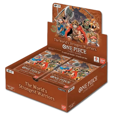 One Piece Card Game - The World's Strongest Warriors  - OP-17 - PRE-ORDER