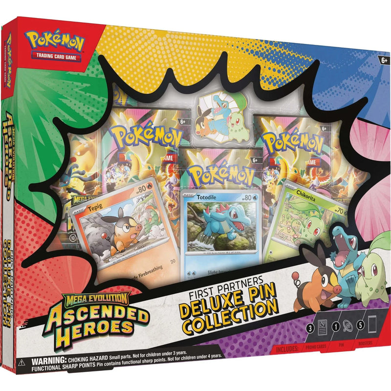 PRE-ORDER - Pokemon TCG: Mega Evolution Ascended Heroes Deluxe Pin Collection
