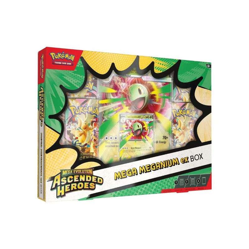 PRE-ORDER - Pokemon TCG: Mega Evolution Ascended Heroes ex Box