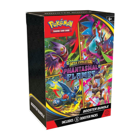Pokémon TCG: Mega Evolutions Phantasmal Flames Booster Bundle