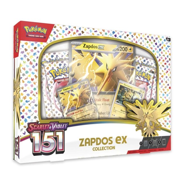 Pokémon TCG: Scarlet & Violet—151 Collection Zapdos EX
