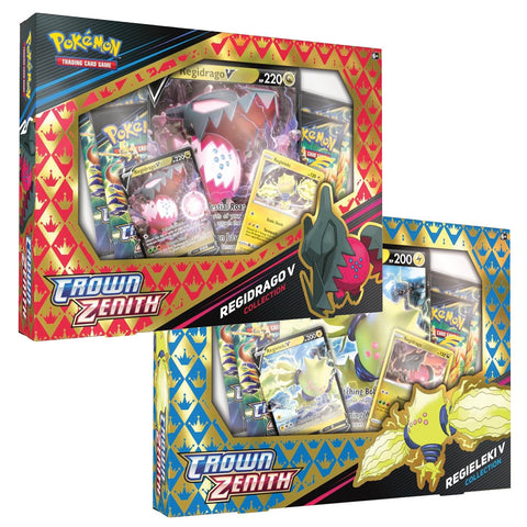 Pokémon TCG Crown Zenith Regi V Collection