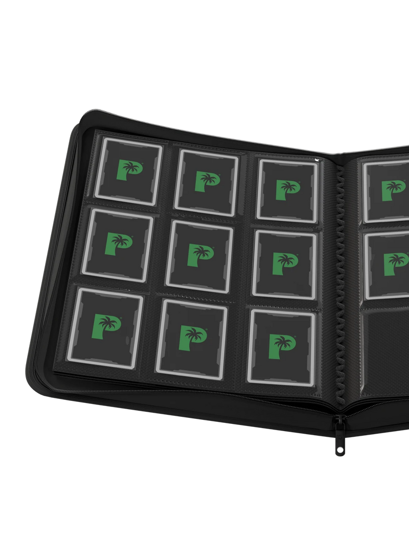Palms Off Gaming Stealth Zip Binder - 9 Pocket