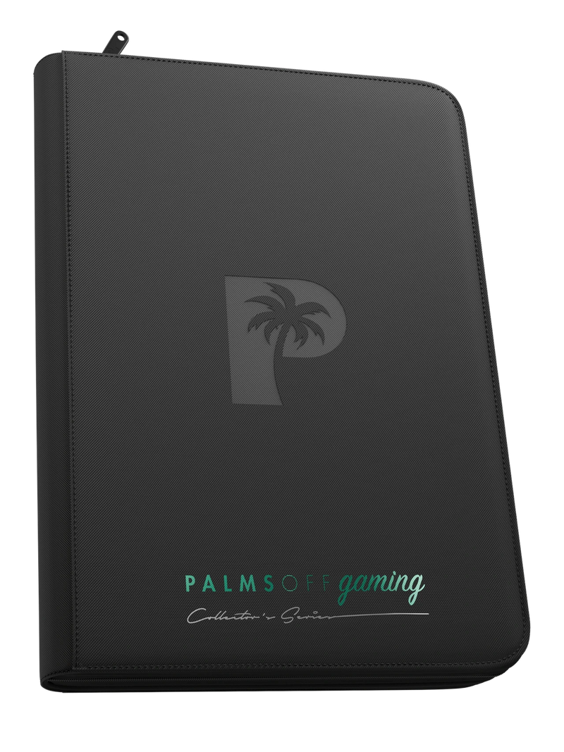Palms Off Gaming Collector's Series 35PT Card Loader Zip Binder - 9 Pocket
