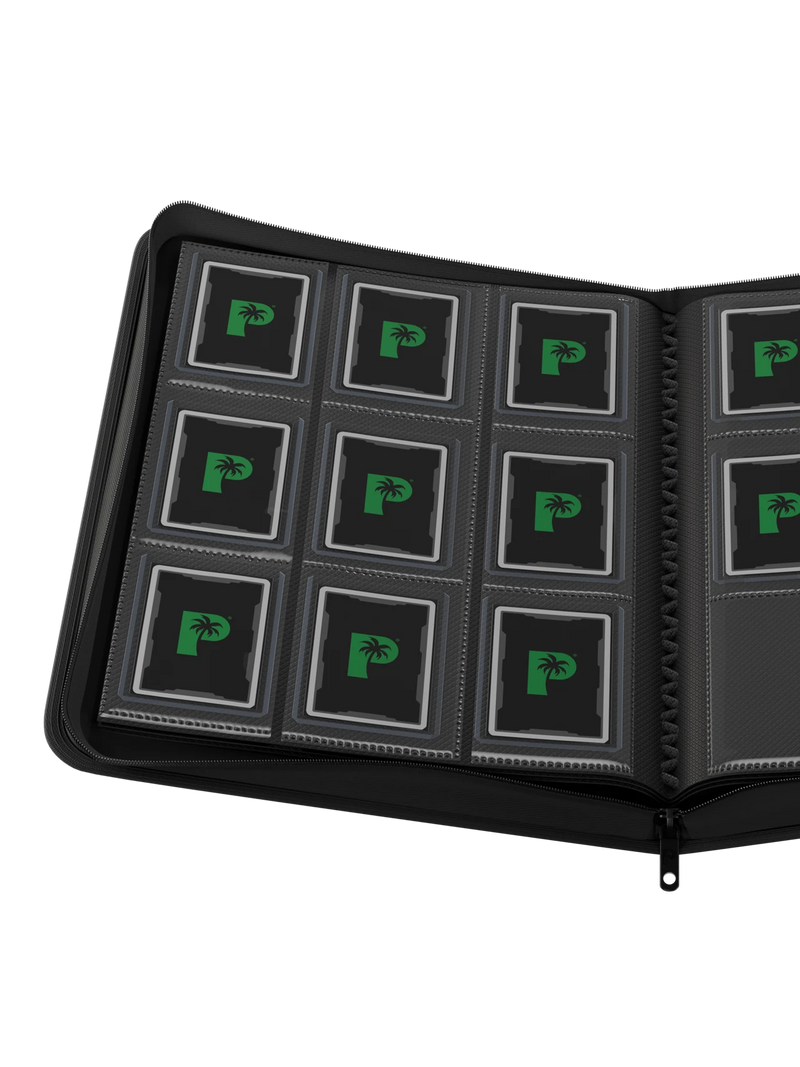 Palms Off Gaming Collector's Series 35PT Card Loader Zip Binder - 9 Pocket