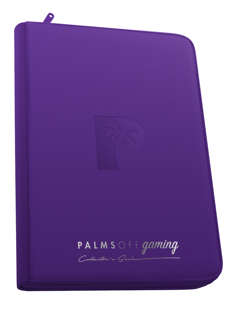 Palms Off Gaming Collector's Series 35PT Card Loader Zip Binder - 9 Pocket
