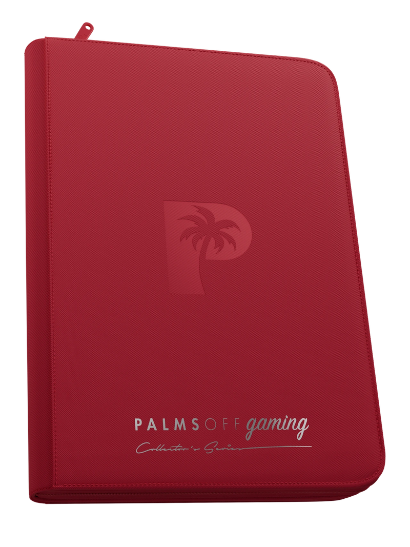 Palms Off Gaming Collector's Series 35PT Card Loader Zip Binder - 9 Pocket
