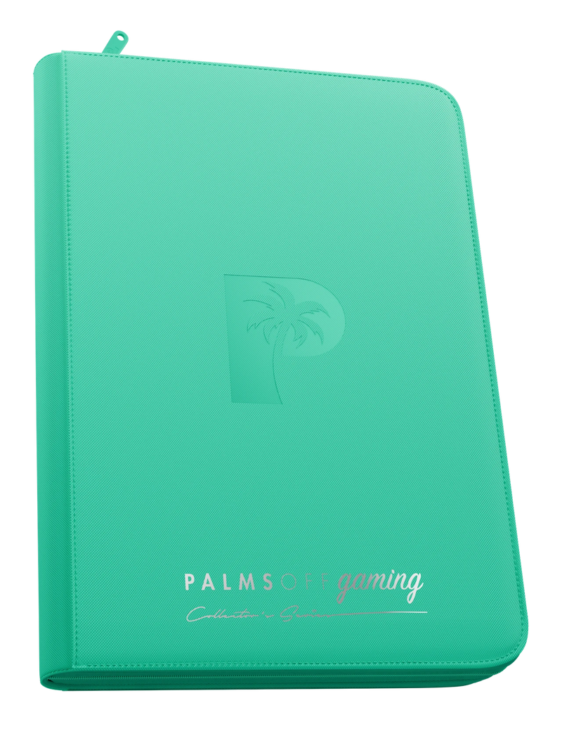 Palms Off Gaming Collector's Series 35PT Card Loader Zip Binder - 9 Pocket