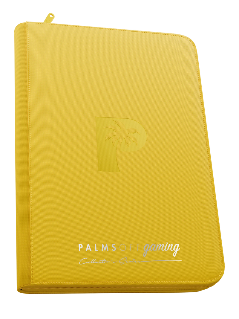 Palms Off Gaming Collector's Series 35PT Card Loader Zip Binder - 9 Pocket