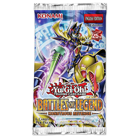 Yu-Gi-Oh! Battles of Legend: Monstrous Revenge - Booster Pack
