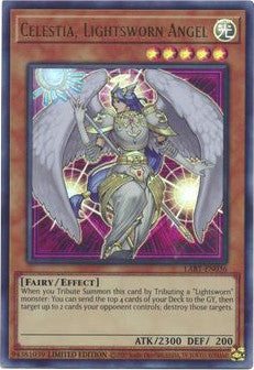 Celestia, Lightsworn Angel [LART-EN036] Ultra Rare