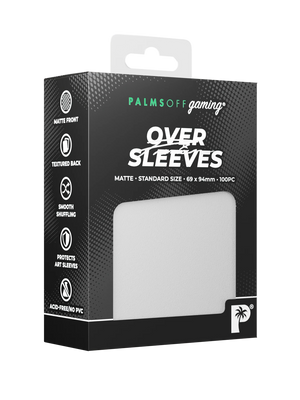 Palms Off Gaming Over Sleeves - Standard Size 100PC
