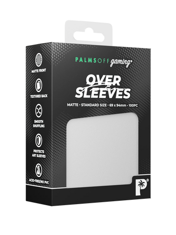 Palms Off Gaming Over Sleeves - Standard Size 100PC