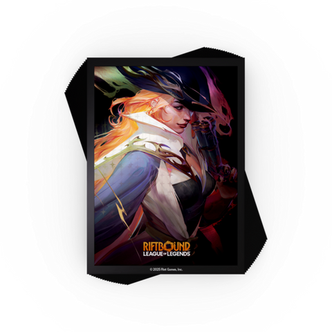League of Legends Riftbound Origins Miss Fortune Card Sleeves - 100 Art Sleeves