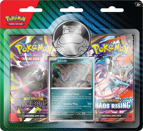 Pokémon Zarude Two Pack Blister  - Chaos Rising/Pitch Black