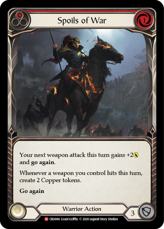 Spoils of War [CRU084] (Crucible of War)  1st Edition Normal