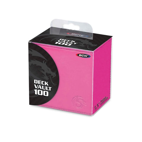 BCW Deck Vault 100 - Pink