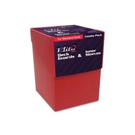BCW Elite Deck Guards and Inner Sleeves Combo Pack - Red