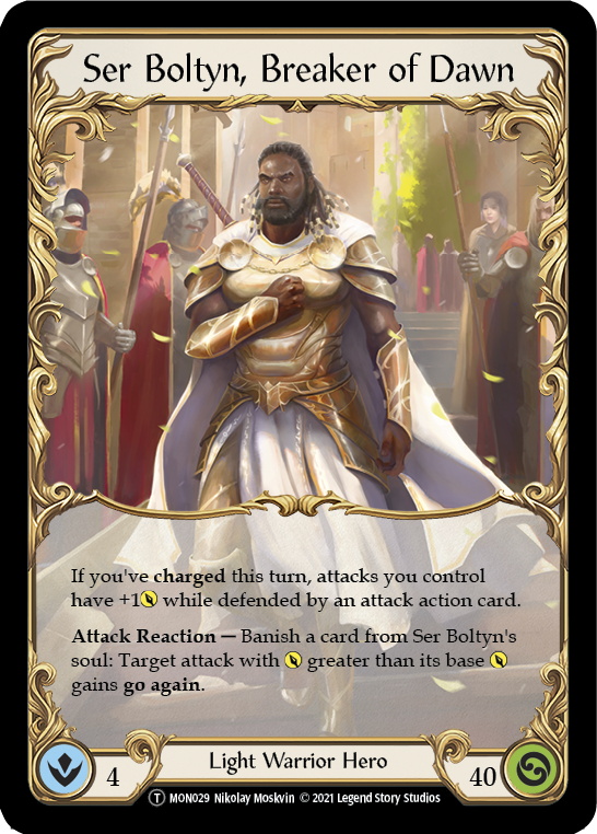 Ser Boltyn, Breaker of Dawn [U-MON029] Unlimited Normal