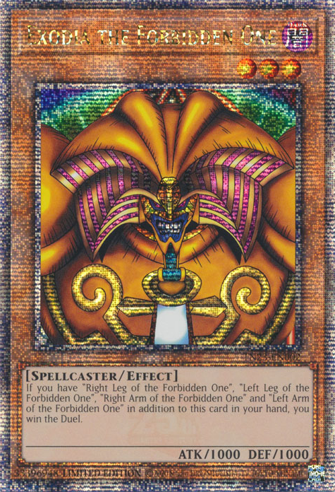 Exodia the Forbidden One [TN23-EN002] Quarter Century Secret Rare