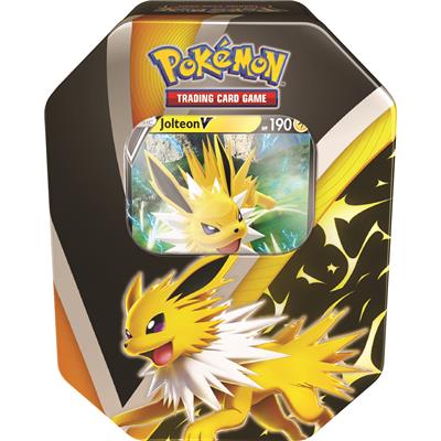 Pokémon TCG Eevee Evolutions Tin (Vaporeon V, Jolteon V or Flareon V)
