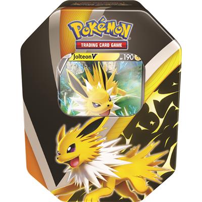 Pokmon TCG Eevee Evolutions Tin (Vaporeon V, Jolteon V or Flareon V) Pokmon TCG Eevee Evolutions Tin (Vaporeon V, Jolteon V or Flareon V)