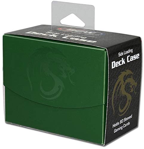 BCW Side Loading Deck Case - Green