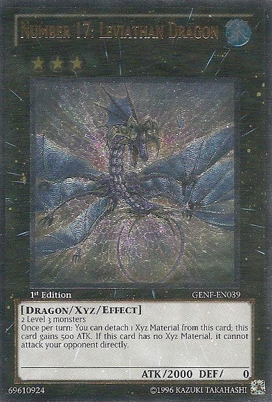 Number 17: Leviathan Dragon [GENF-EN039] Ultimate Rare