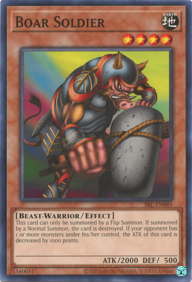 Boar Soldier (25th Anniversary) [SRL-EN089] Common