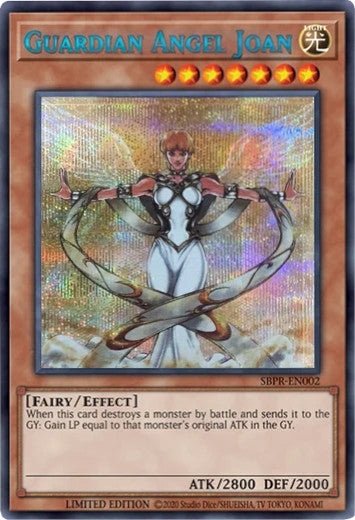 yugioh guardian angel joan deck Yugioh! 1x 25th Anniversary (IOC When this card destroys a monster and sends it to the Graveyard as a result of battle Guardian Angel Joan - Yu-Gi-Oh!