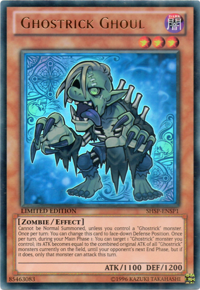 Ghostrick Ghoul [SHSP-ENSP1] Ultra Rare