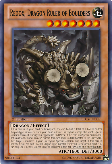 Redox, Dragon Ruler of Boulders [LTGY-EN038] Rare