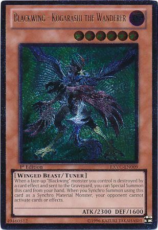 Blackwing - Kogarashi the Wanderer [EXVC-EN009] Ultimate Rare
