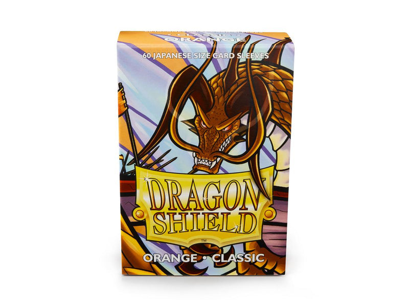 Dragon Shield Matte Sleeve - Orange - 60ct