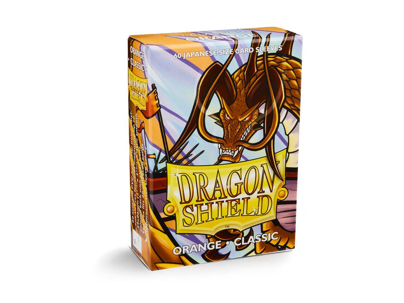 Dragon Shield Matte Sleeve - Orange - 60ct