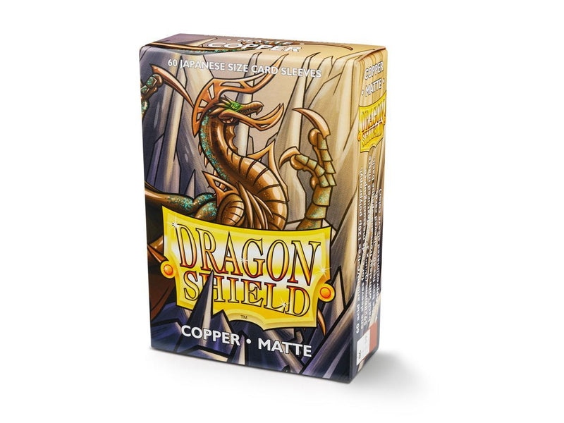 Dragon Shield Matte Sleeve - Copper - 60ct