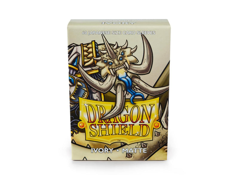 Dragon Shield Matte Sleeve - Ivory - 60ct