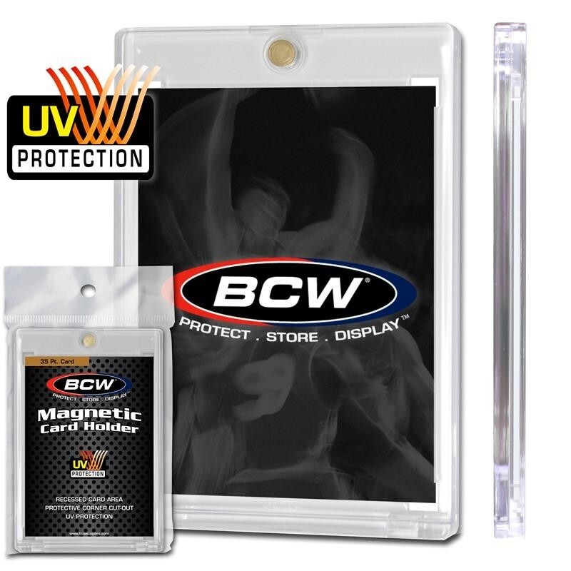 BCW Magnetic 'One-Touch' Card Holder (35pt)