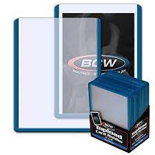 BCW Topload Card Holder 3x4 (25pk) - Blue