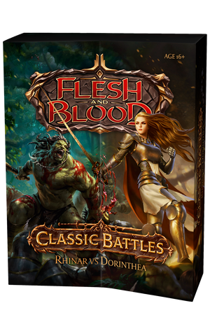 Flesh and Blood Classic Battles: Rhinar vs Dorinthea Box Set