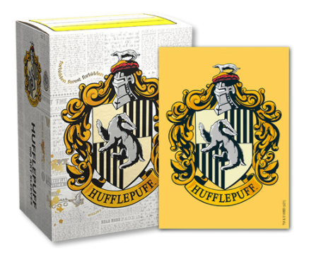 Dragon Shield Matte Art Harry Potter House Sleeves - Hufflepuff - 100ct