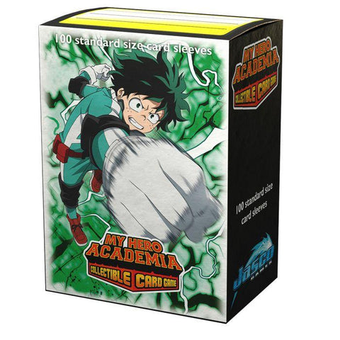 Dragon Shield Matte Sleeves - My Hero Academia - Deku Art