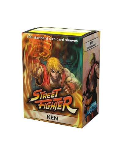 Dragon Shield Matte Sleeves - Street Fighter - Ken