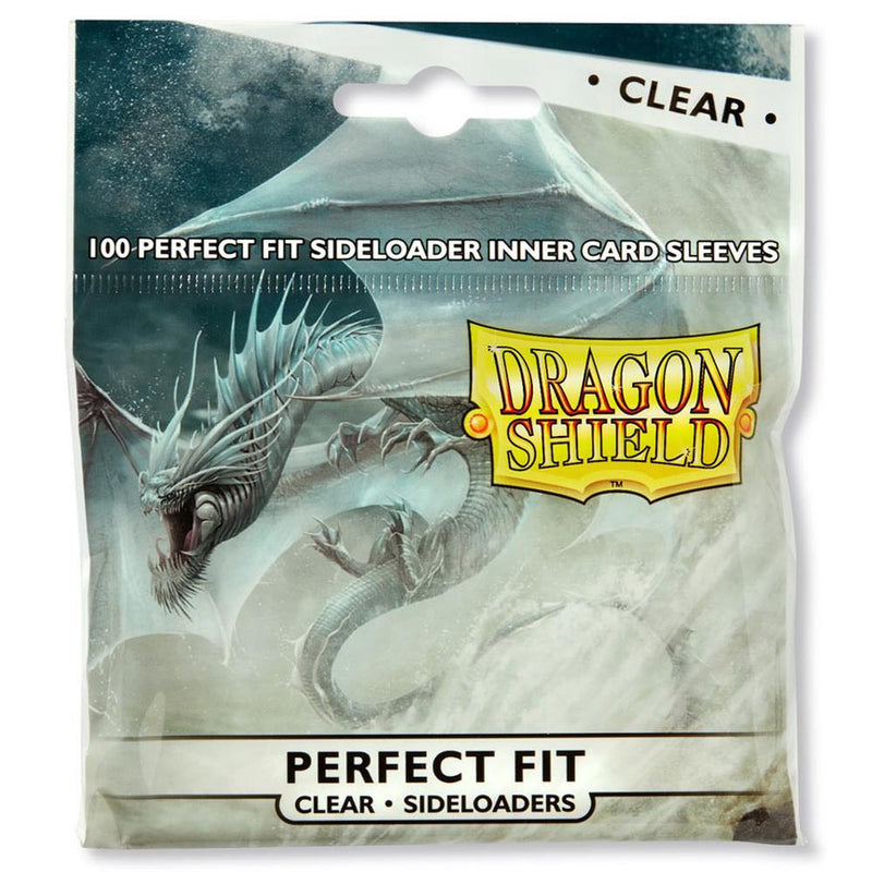 Dragon Shield Perfect Fit Sideloader Inner Card Sleeves - Clear - 100ct