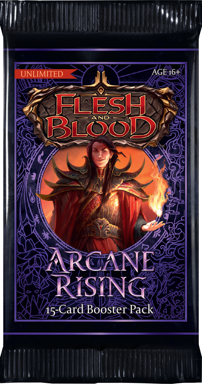 Flesh and Blood Arcane Rising Unlimited Booster Case Flesh and Blood Arcane Rising Unlimited Booster Case
