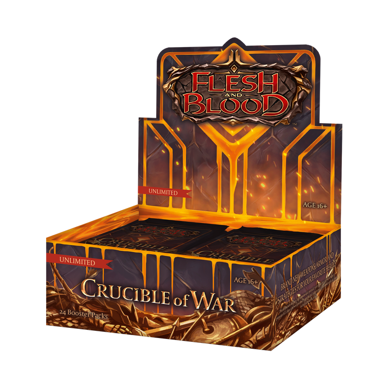 Flesh and Blood Crucible of War Unlimited Booster Case